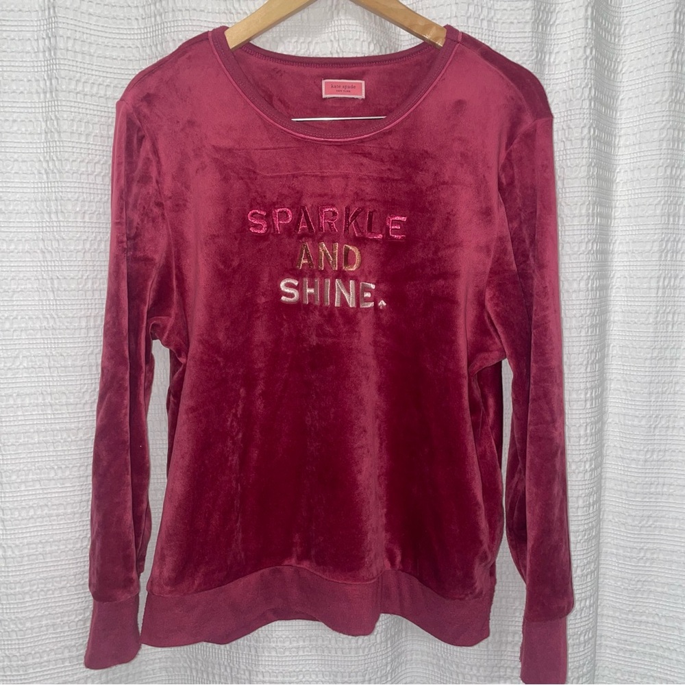 Kate Spade Sparkle and Shine crewneck